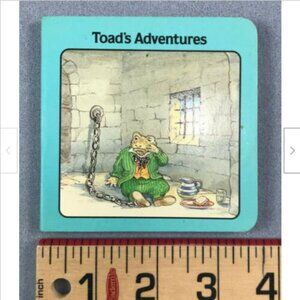 Toads Adventures Chatham Award 1988 Arlington Mini Board Book Wind in Willows